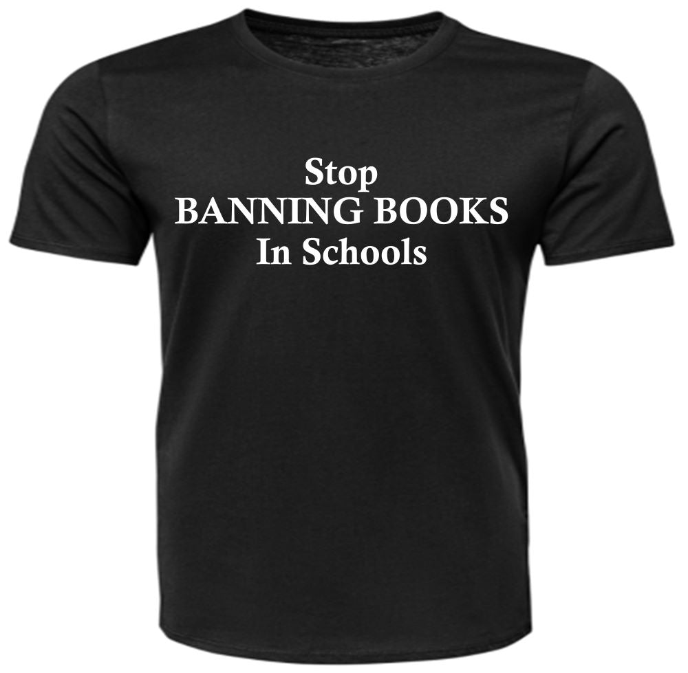 Short Sleeve - Stop BANNING BOOKS