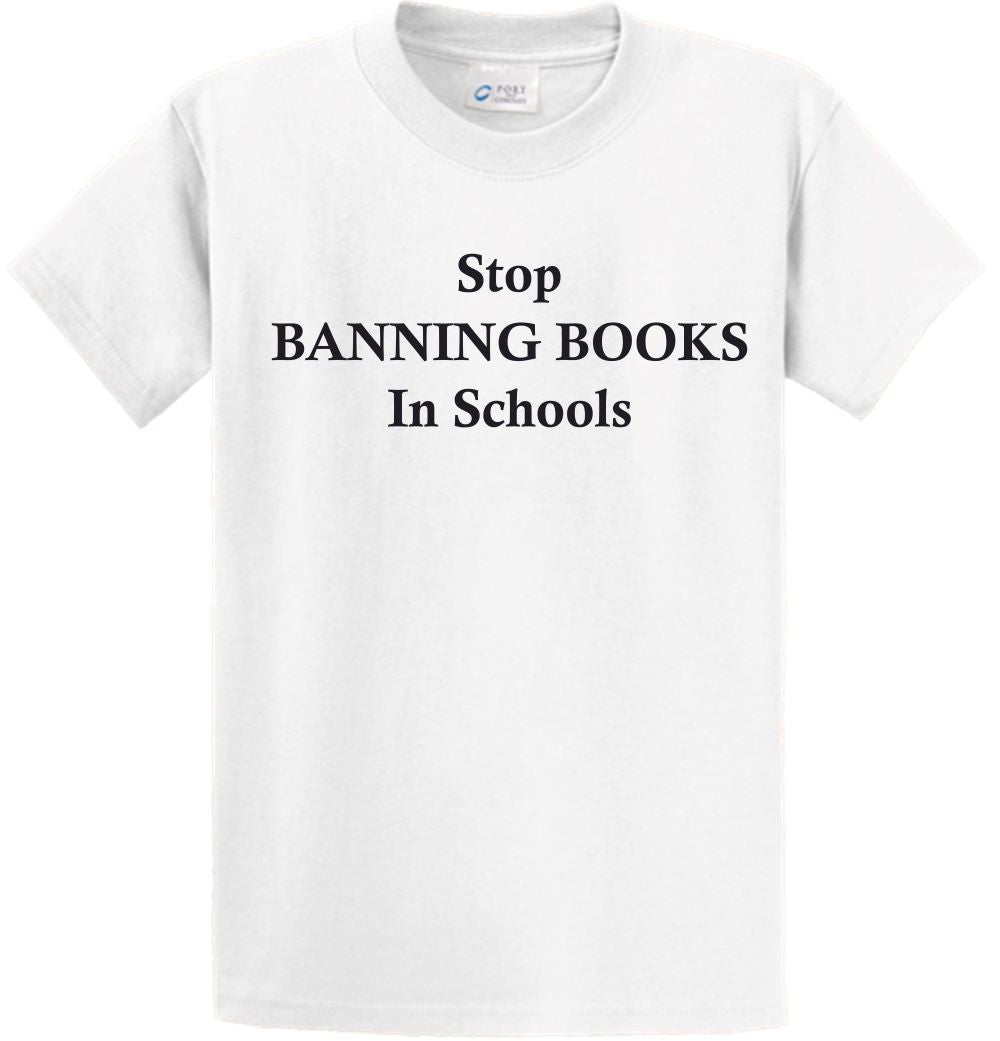 Short Sleeve - Stop BANNING BOOKS