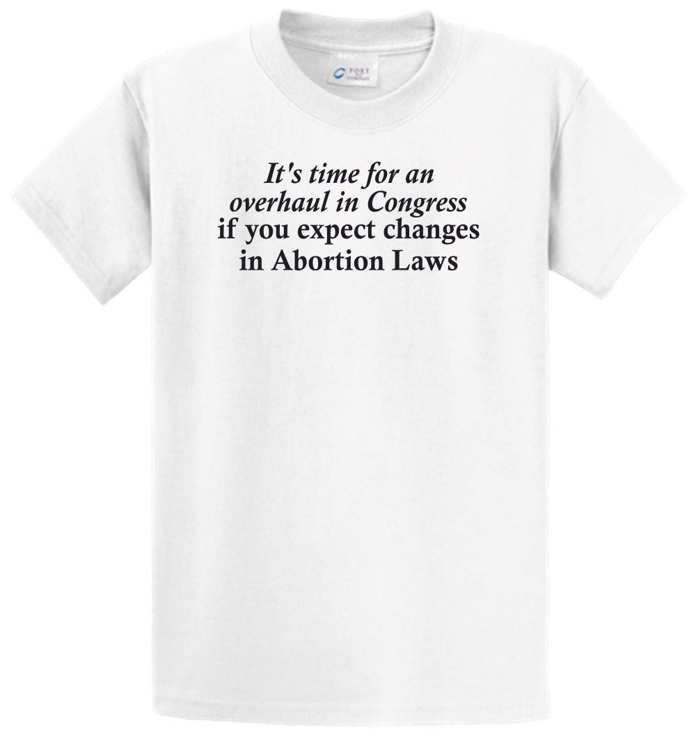 Short Sleeve - Changes in Adbortion Laws